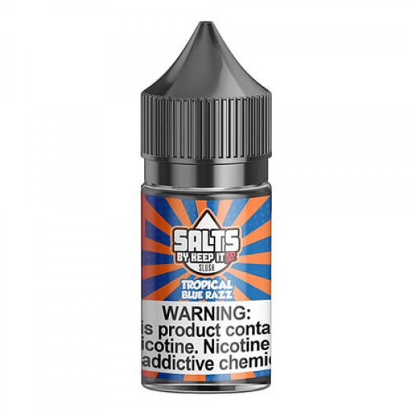 Salts by Keep It 100 E-Juice – Tropical Blue Razz – 30ml / 40mg