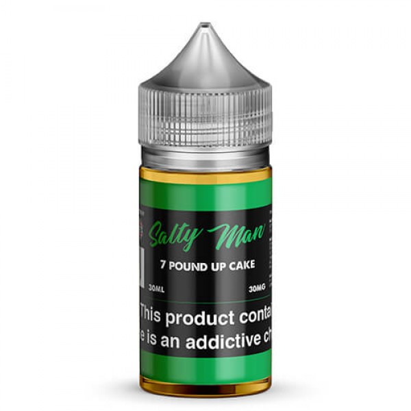 Salty Man Vapor eJuice – 7 Pound Up Cake – 30ml / 50mg