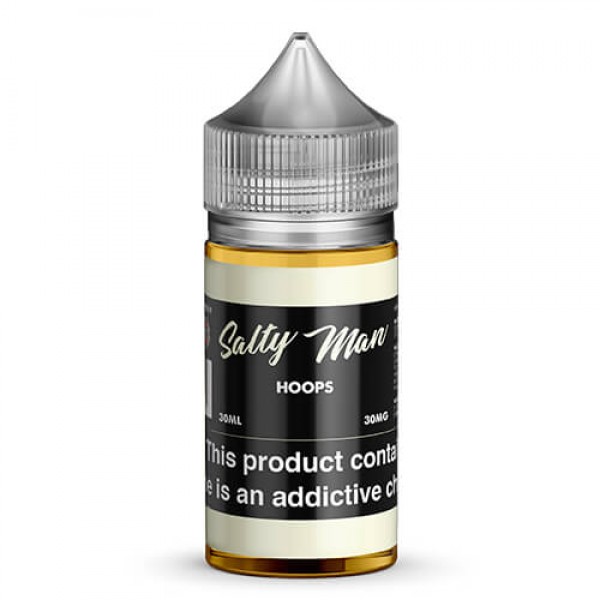 Salty Man Vapor eJuice – Hoops – 30ml / 50mg