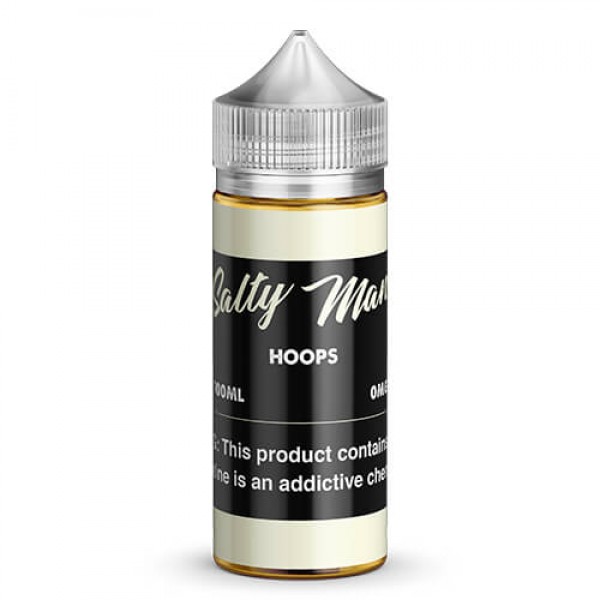 Salty Man Vapor eJuice – Hoops – 100ml / 0mg