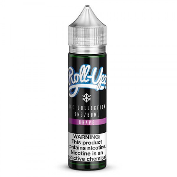 Juice Roll Upz E-Liquid Ice – Grape Ice – 60ml / 0mg