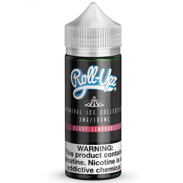 Juice Roll Upz E-Liquid Ice – Carnival Berry Lemonade Ice – 100ml / 3mg
