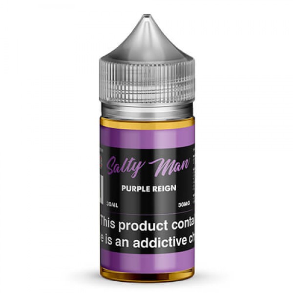 Salty Man Vapor eJuice – Purple Reign – 30ml / 50mg