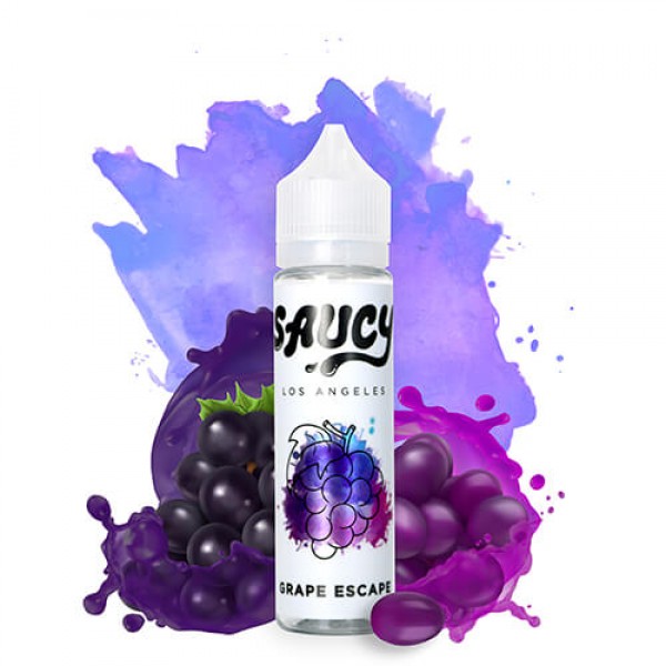 Saucy Originals – Grape Escape eJuice – 60ml / 0mg
