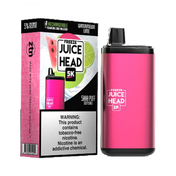 Juice Head 5K – Disposable Vape Device – Watermelon Lime FREEZE – Single (14ml) / 50mg