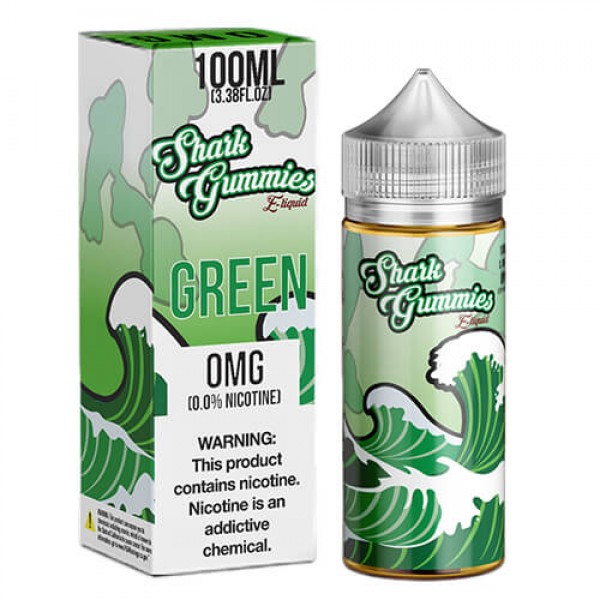 Shark Gummies E-Liquid – Green – 100ml / 0mg