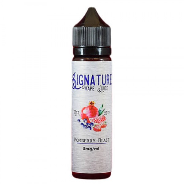Signature Vape Juice – PomBerry Blast – 60ml / 3mg