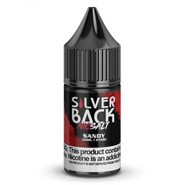 Silverback Juice Co. Tobacco-Free SALTS – Sandy – 30ml / 45mg