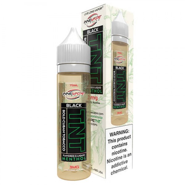 Innevape eLiquids – TNT (The Next Tobacco) Black Menthol – 75ml / 0mg