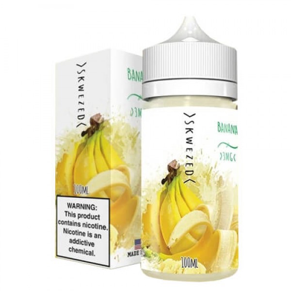 Skwezed eJuice Synthetic – Banana – 100ml / 3mg