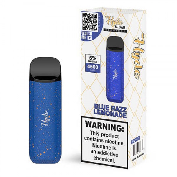 Hyde N-Bar – Disposable Vape Device – Blue Razz Lemonade – Single / 50mg