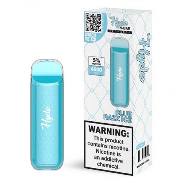 Hyde N-Bar – Disposable Vape Device – Blue Razz Ice – Single / 50mg