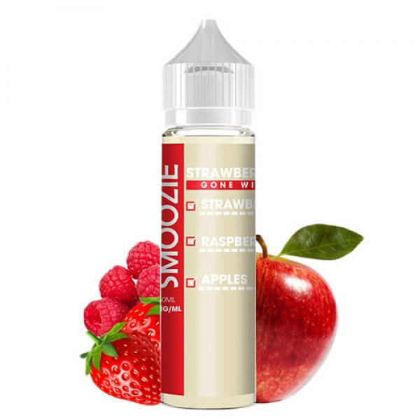 Smoozie Premium E-Liquid – Strawberries Gone Wild – 60ml / 0mg