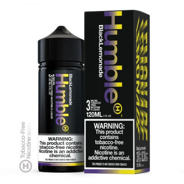 Humble Juice Co. Tobacco Free Nicotine – Black Lemonade – 100ml / 3mg