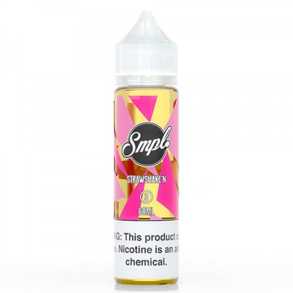 SMPL Juice – StrawShake’N – 120ml / 3mg