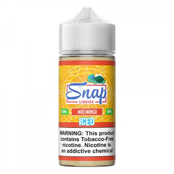 Snap Liquids Tobacco-Free – Mad Mango ICED – 100ml / 6mg