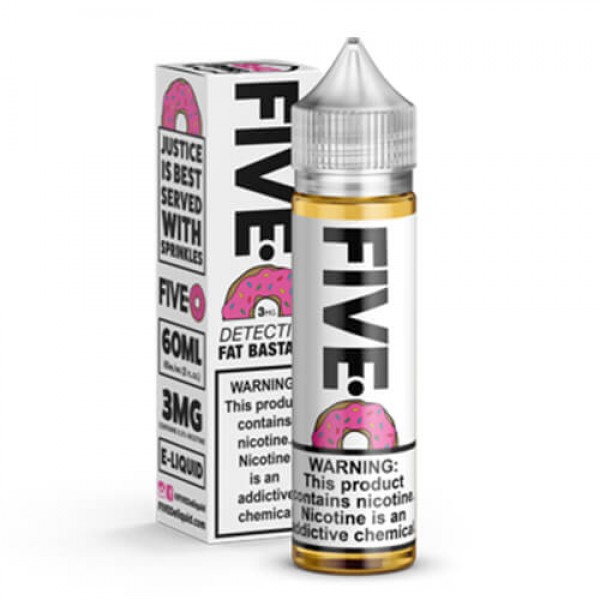 Five-0 Eliquid – Detective Fat Bastard – 60ml / 0mg