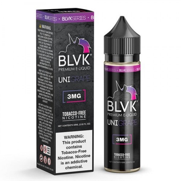 BLVK Premium E-Liquid Tobacco-Free – UniGrape – 60ml / 0mg