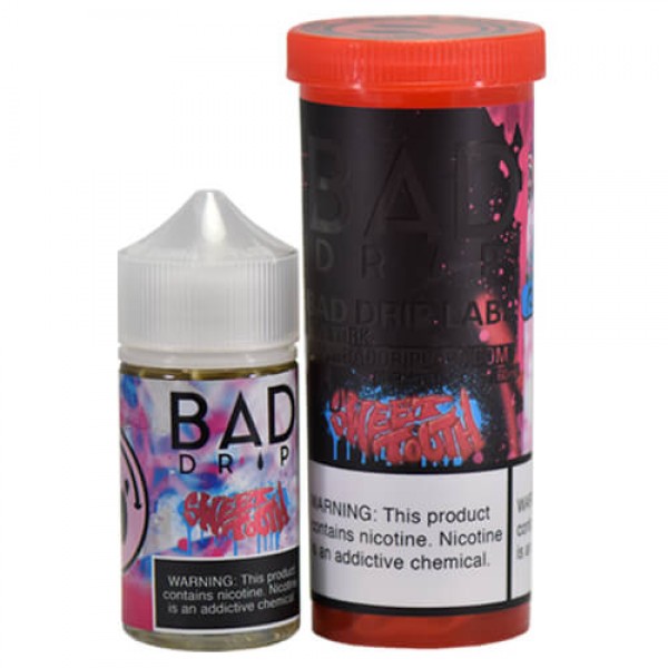 Bad Drip Tobacco-Free E-Juice – Sweet Tooth – 60ml / 3mg