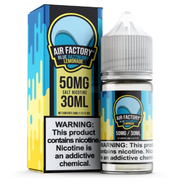 Air Factory eLiquid Synthetic SALTS – Blue Razzberry Lemonade – 30ml / 50mg