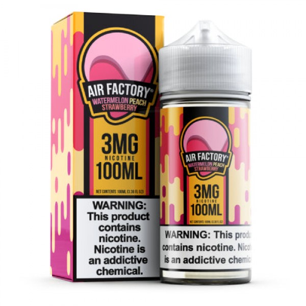 Air Factory eLiquid Synthetic – Watermelon Peach Strawberry – 100ml / 6mg