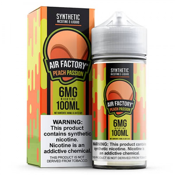 Air Factory eLiquid Synthetic – Peach Passion – 100ml / 6mg