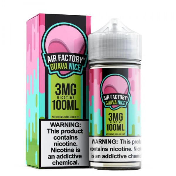 Air Factory eLiquid Synthetic – Guava Nice – 100ml / 3mg