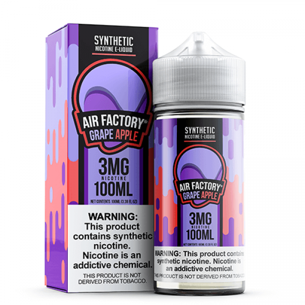 Air Factory eLiquid Synthetic – Grape Apple – 100ml / 3mg