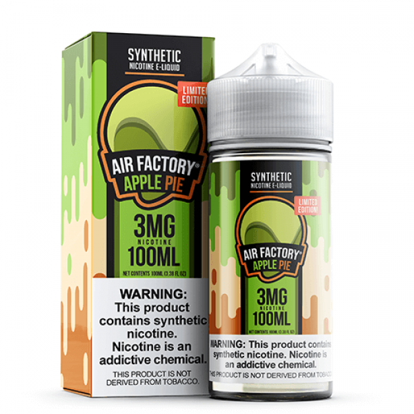 Air Factory eLiquid Synthetic – Apple Pie (Limited Edition) – 100ml / 6mg
