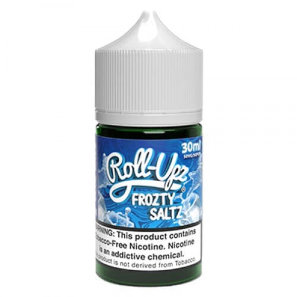 Juice Roll Upz E-Liquid Tobacco-Free Frozty Sweetz SALTS – Blue Razz Ice – 30ml / 50mg