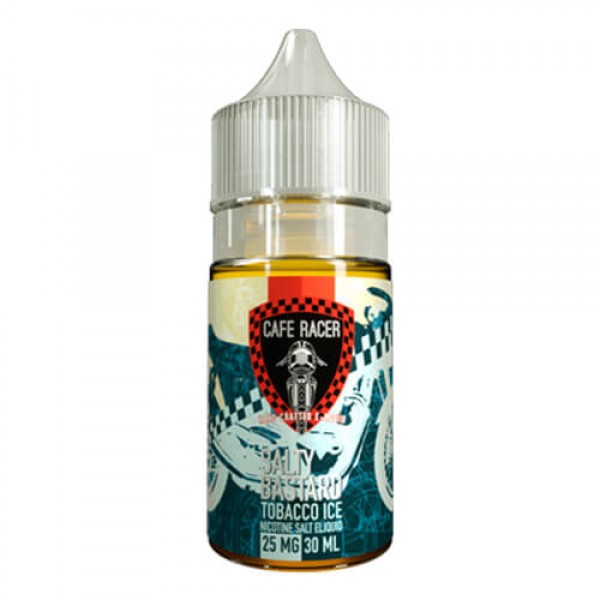 Salty Bastard by Cafe Racer Vape – Salty Bastard Tobacco Ice – 30ml / 25mg