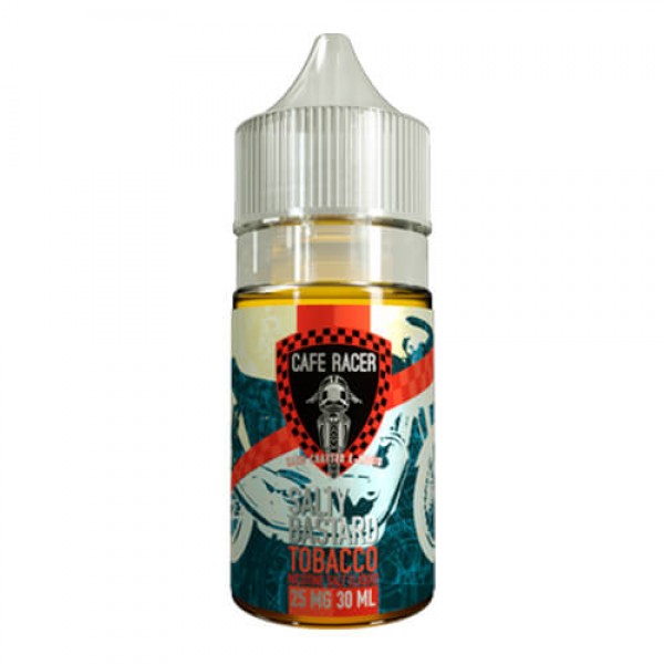 Salty Bastard by Cafe Racer Vape – Salty Bastard Tobacco – 30ml / 25mg