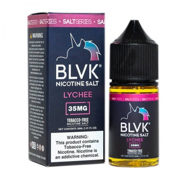 BLVK Premium E-Liquid Tobacco-Free SALTS – Lychee – 30ml / 50mg