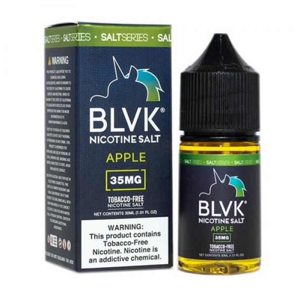 BLVK Premium E-Liquid Tobacco-Free SALTS – Apple – 30ml / 50mg