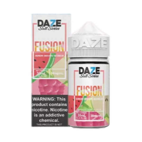 7 Daze Fusion SALTS – Raspberry Green Apple Watermelon – 30ml / 50mg