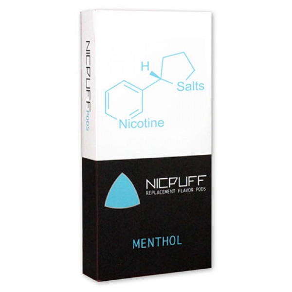 NicPuff – Flavor Pod – Menthol Tobacco (4 Pack) – 1.5ml / 38mg