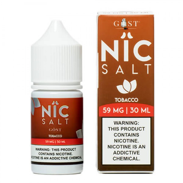 Nic Salt by Gost Vapor – Tobacco – 30ml / 30mg