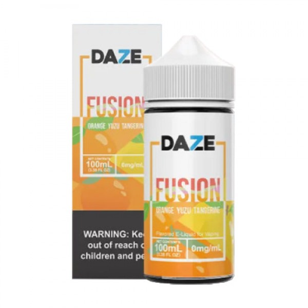 7 Daze Fusion – Orange Yuzu Tangerine – 100ml / 0mg