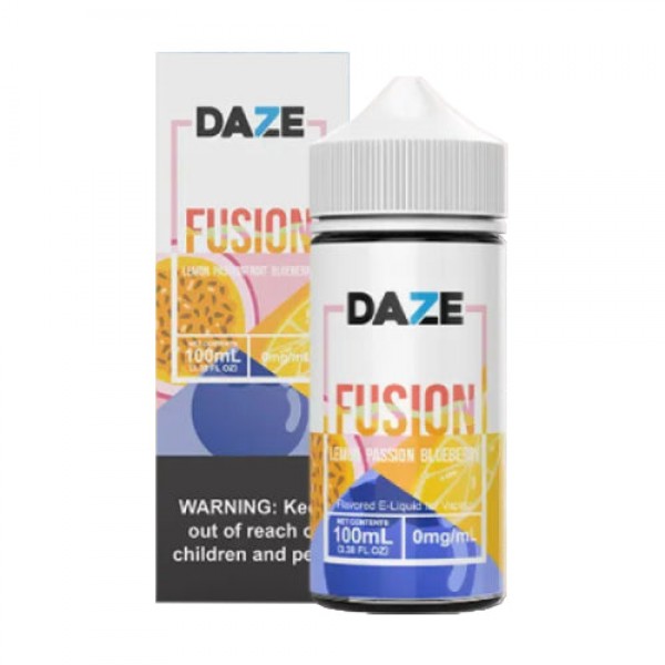 7 Daze Fusion – Lemon Passionfruit Blueberry – 100ml / 3mg