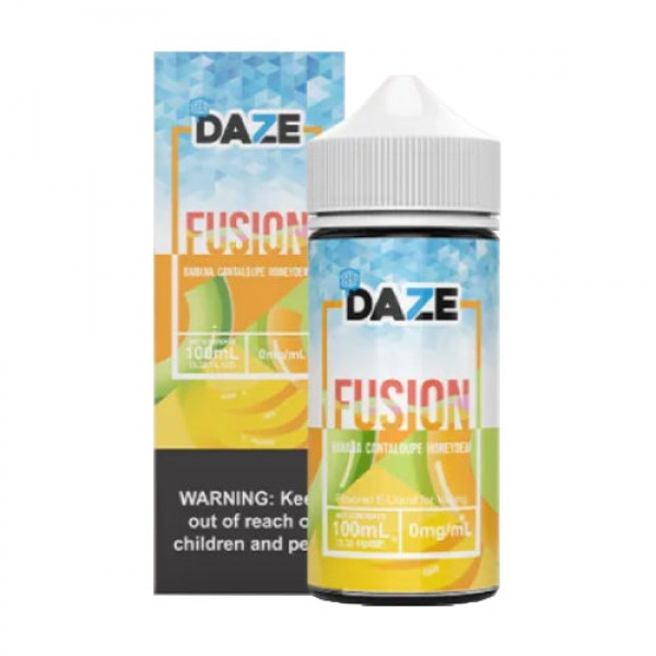 7 Daze Fusion – Banana Cantaloupe Honeydew ICED – 100ml / 0mg