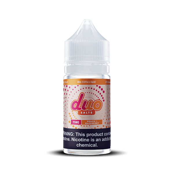 Burst DUO eLiquid Salts – Peach Raspberry – 30ml / 45mg